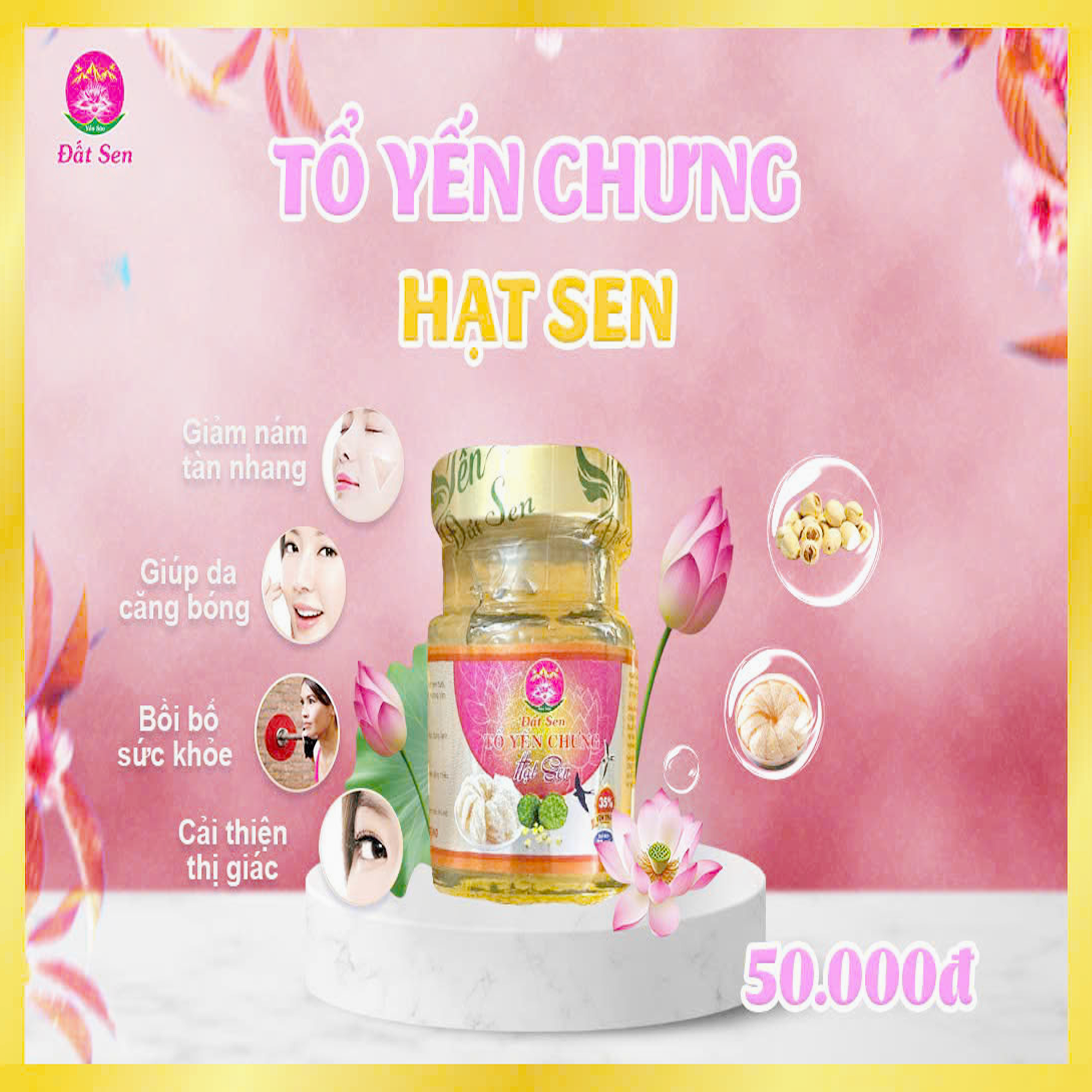Tổ Yến Chưng Hạt Sen Đất Sen